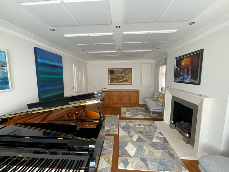 Case Study: Professional acoustic treatment for a home Piano Room