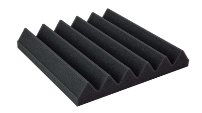 20x Pro-coustix Ultraflex Pro Wedge Advanced Technical Acoustic Treatment Foam Dark Grey 300x300mm